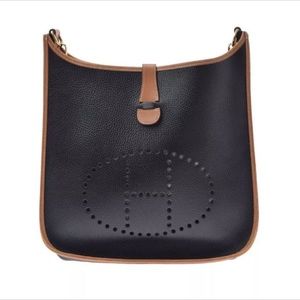 HERMES Evelyn GM Crossbody w. box